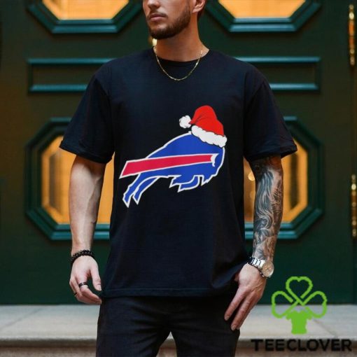 Buffalo Bills logo Santa Hat Christmas 2023 Shirt