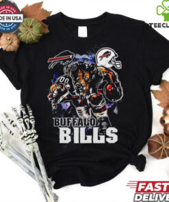Buffalo Bills mascot nfl graphic retro shirt