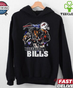 Buffalo Bills mascot nfl graphic retro shirt