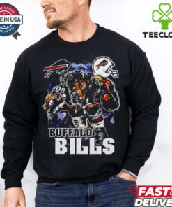 Buffalo Bills mascot nfl graphic retro shirt