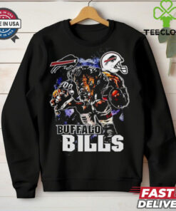 Buffalo Bills mascot nfl graphic retro shirt