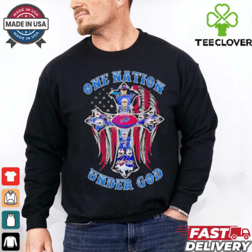 Buffalo Bills one nation under God players shirt