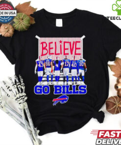 Buffalo Bills players believe go Bills shirt