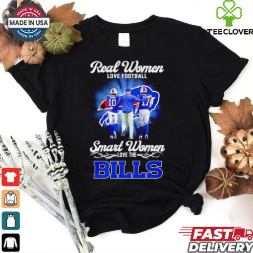 Buffalo Bills real women love football smart women love the Bills signature shirt