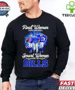 Buffalo Bills real women love football smart women love the Bills signature shirt