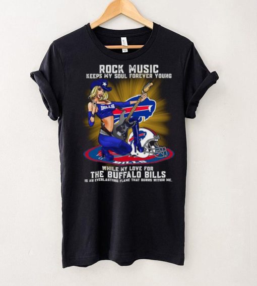 Buffalo Bills rock music keep my soul forever young hoodie, sweater, longsleeve, shirt v-neck, t-shirt