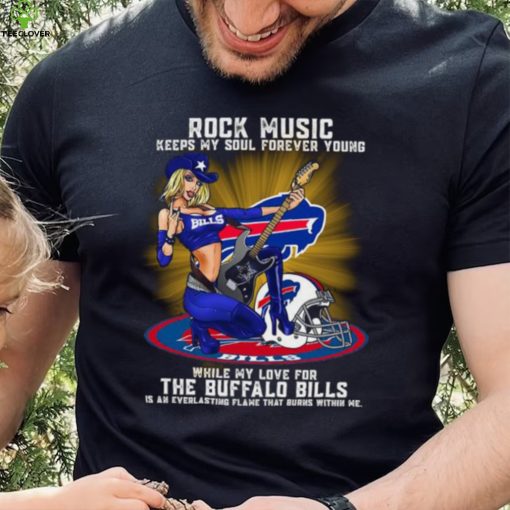 Buffalo Bills rock music keep my soul forever young hoodie, sweater, longsleeve, shirt v-neck, t-shirt