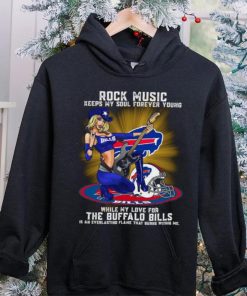 Buffalo Bills rock music keep my soul forever young hoodie, sweater, longsleeve, shirt v-neck, t-shirt