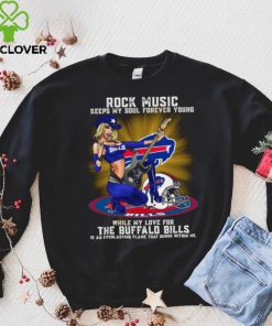 Buffalo Bills rock music keep my soul forever young hoodie, sweater, longsleeve, shirt v-neck, t-shirt