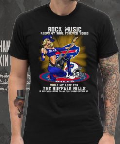 Buffalo Bills rock music keep my soul forever young hoodie, sweater, longsleeve, shirt v-neck, t-shirt