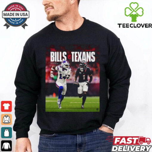 Buffalo Bills vs Houston Texans 2024 NFL Week 5 game matchup hoodie, sweater, longsleeve, shirt v-neck, t-shirt