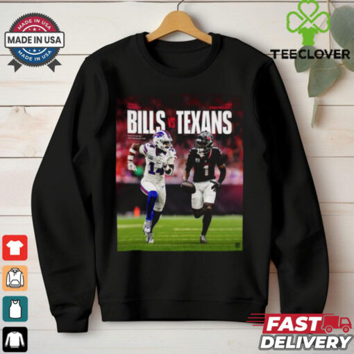 Buffalo Bills vs Houston Texans 2024 NFL Week 5 game matchup hoodie, sweater, longsleeve, shirt v-neck, t-shirt