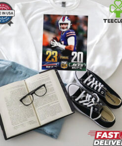 Buffalo Bills vs New York Jets 23 – 20 Final Fox NFL poster shirt