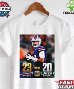 Buffalo Bills vs New York Jets 23 – 20 Final Fox NFL poster shirt 3 Buffalo Bills vs New York Jets 23 – 20 Final Fox NFL poster shirt