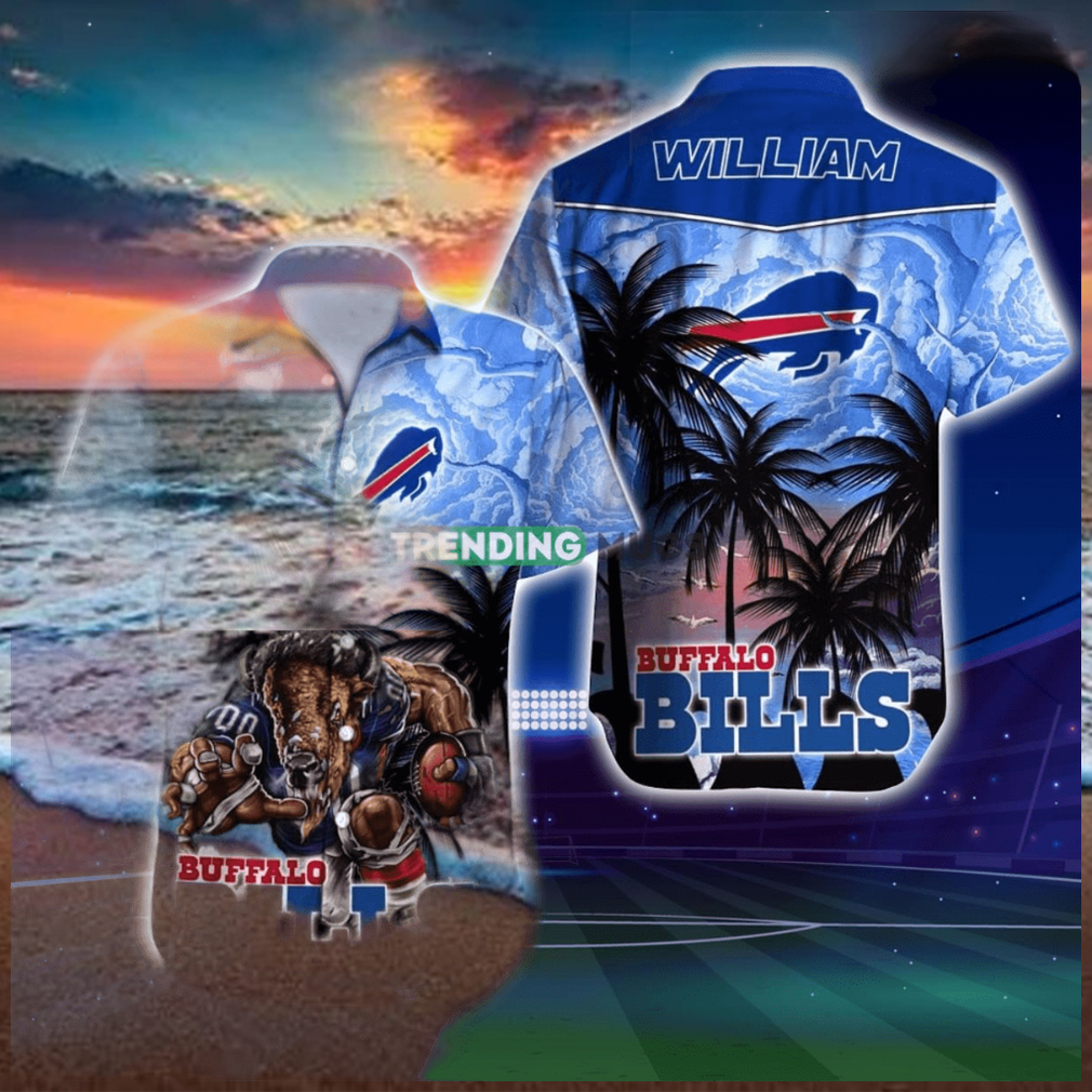 Buffalo Buffalo Bills Custom Name Hawaiian Shirt For Men And Women