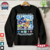 Back 2 back 2023 2024 AFC North Division Champions Baltimore Ravens mascot shirt