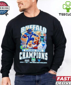 Buffalo Bulls Bahamas Bowl Champions 2025 mascot shirt