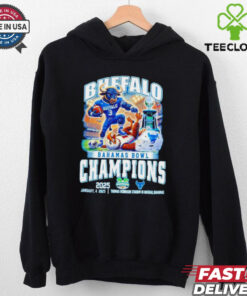 Buffalo Bulls Bahamas Bowl Champions 2025 mascot shirt