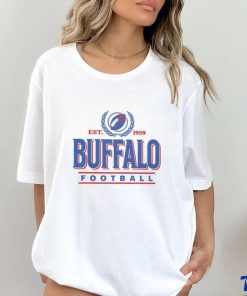 Buffalo Football Vintage Crest Crewneck shirt 1 Buffalo Football Vintage Crest Crewneck shirt