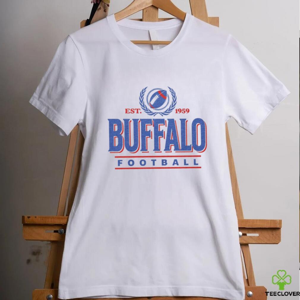 Buffalo Football Vintage Crest Crewneck shirt Buffalo Football Vintage Crest Crewneck shirt