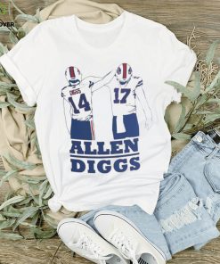 Buffalo Josh Allen And Stefon Diggs Buffalo Allen Diggs T Shirt