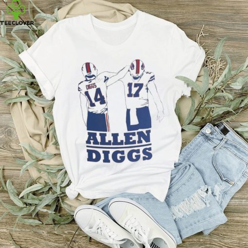 Buffalo Josh Allen And Stefon Diggs Buffalo Allen Diggs T Shirt