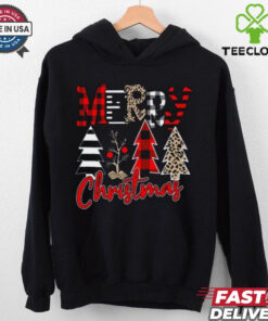 Buffalo Plaid Merry Christmas Tree Shirt 2 Buffalo Plaid Merry Christmas Tree Shirt