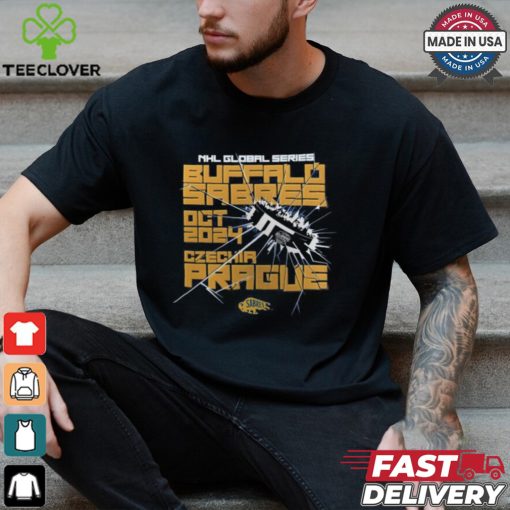 Buffalo Sabres 2024 Global Series Hometown To Prague Shirt