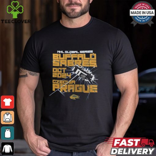 Buffalo Sabres 2024 Global Series Hometown To Prague Shirt