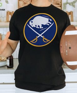 Buffalo Sabres Antigua Navy Flier Bunker Tri Blend Pullover Shirt