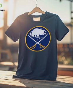Buffalo Sabres Antigua Navy Flier Bunker Tri Blend Pullover Shirt