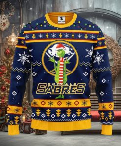 Buffalo Sabres Funny Grinch Christmas Ugly Sweater