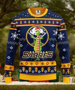 Buffalo Sabres Funny Grinch Christmas Ugly Sweater