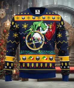 Buffalo Sabres Grinch Christmas Ugly Sweater