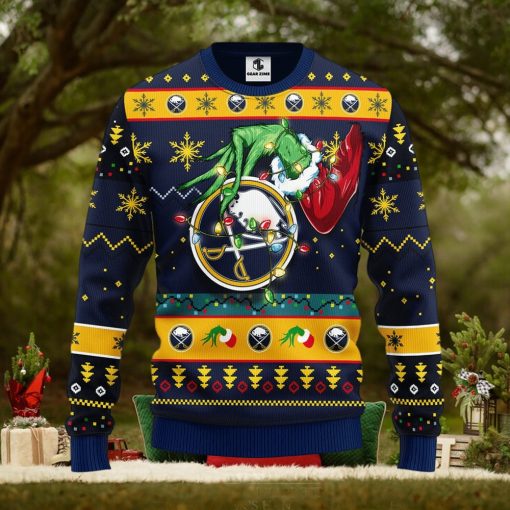 Buffalo Sabres Grinch Christmas Ugly Sweater