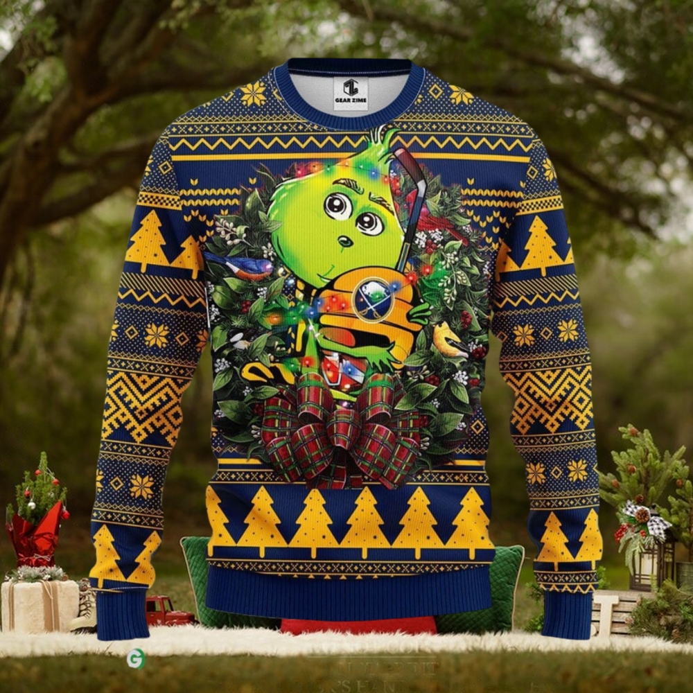 Buffalo Sabres Grinch Hug Christmas Ugly Sweater Christmas Gift For Fans Party Hoiliday Gift Buffalo Sabres Grinch Hug Christmas Ugly Sweater Christmas Gift For Fans Party Hoiliday Gift