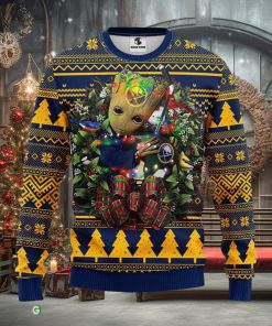 Buffalo Sabres Groot Hug Christmas Ugly Sweater 3D Christmas Xmas Sweater