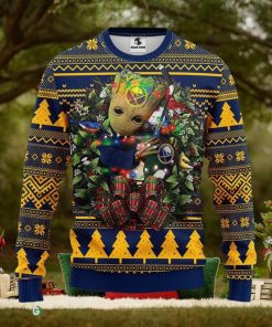 Buffalo Sabres Groot Hug Christmas Ugly Sweater 3D Christmas Xmas Sweater