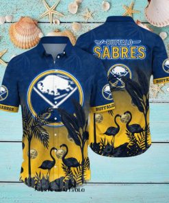 Buffalo Sabres NHL Floral Full Print 3D Hawaiian Shirt