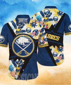 Buffalo Sabres NHL Floral Full Print Hawaiian Shirt