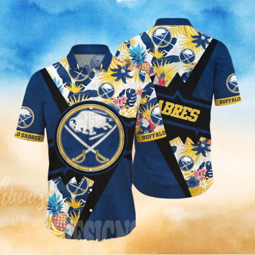 Buffalo Sabres NHL Floral Full Print Hawaiian Shirt