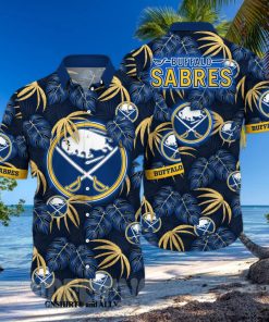 Buffalo Sabres NHL Flower Full Printed Classic Hawaiian Shirt