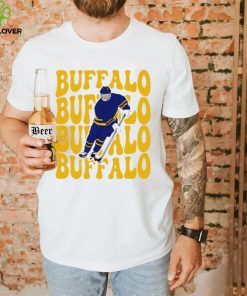 Buffalo Sabres NHL ice hockey player cartoon shirt