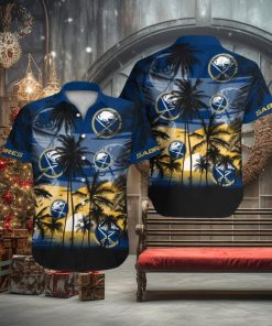 Buffalo Sabres Short Sleeve Button Up Tropical Shirt Hawaiian Shirt 1 Buffalo Sabres Short Sleeve Button Up Tropical Shirt Hawaiian Shirt