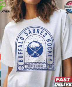 Buffalo Sabres Uphill Stained Glass T Shirt