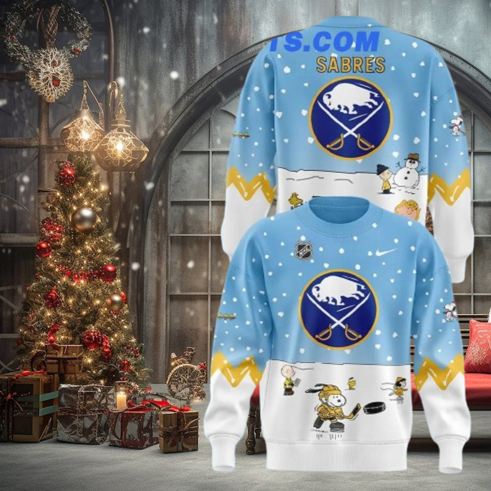 Buffalo Sabres x Peanuts & Snoopy Night Limited Sweater Buffalo Sabres x Peanuts & Snoopy Night Limited Sweater