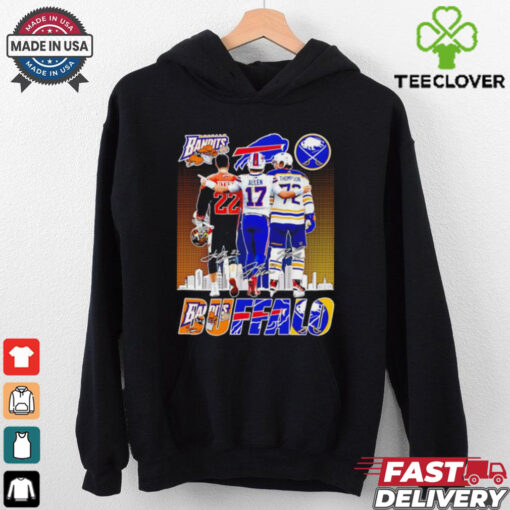 Buffalo Sport Byrne Bisons Allen Bills And Thompson Sabres shirt