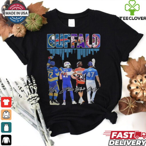 Buffalo Sport Team #72 Thompson #17 Allen #23 Priolo and #47 Kay Signatures Shirts