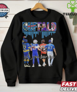 Buffalo Sport Team #72 Thompson #17 Allen #23 Priolo and #47 Kay Signatures Shirts