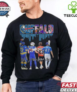 Buffalo Sport Team #72 Thompson #17 Allen #23 Priolo and #47 Kay Signatures Shirts